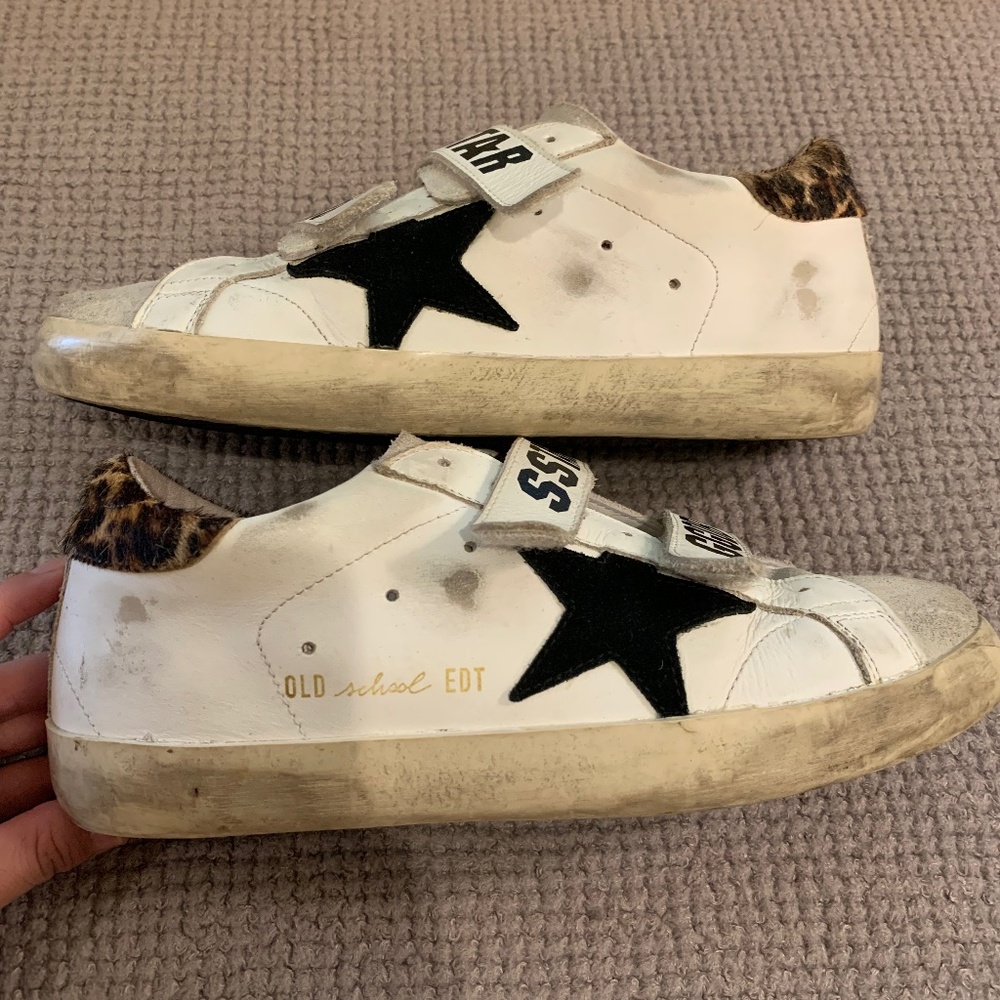 Authentic Golden Goose Old School Sneakers size 38